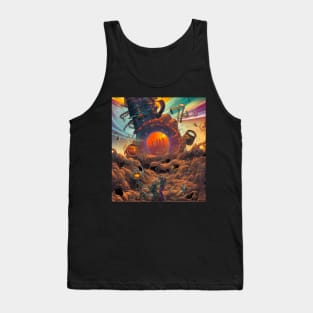 Threshold World - AI Art Tank Top